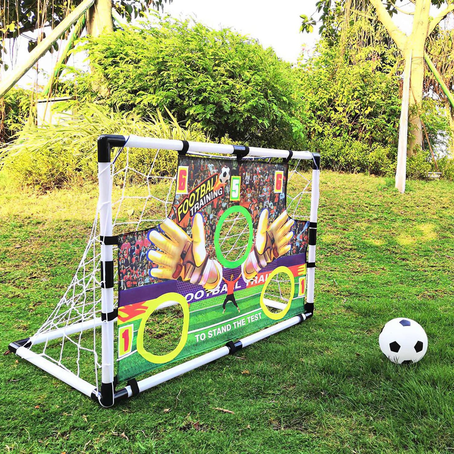 Durable Football Soccer Goal Post Net