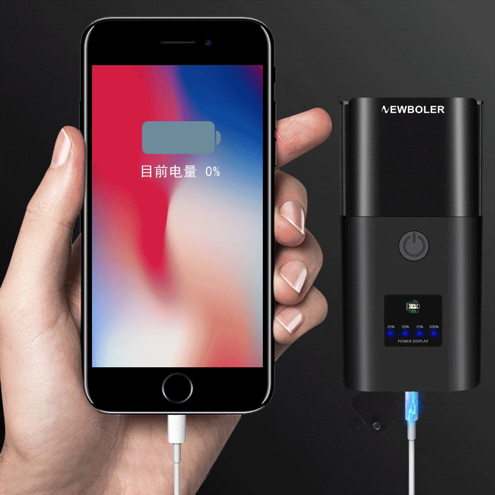 1000Lumen 4000mAh Bike Headlight Power Bank