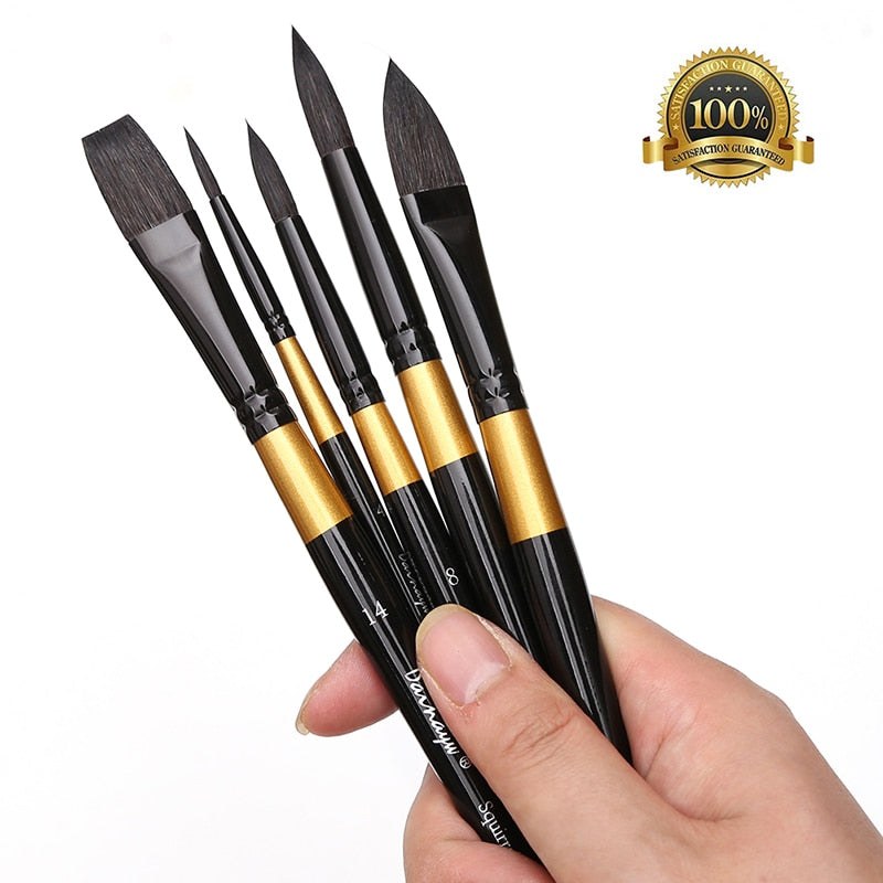 Dainayw Watercolor Paint Brushes Set