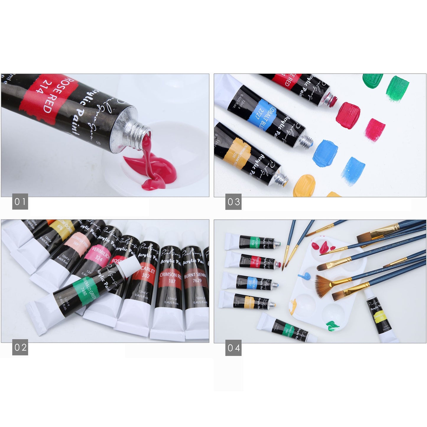 Complete Acrylic Paint Set