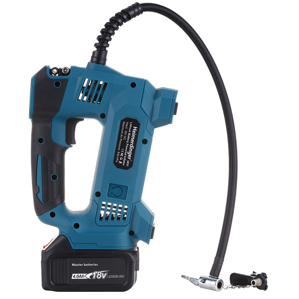 18V Lithium Battery Powered Cordless Electric Air Pump
