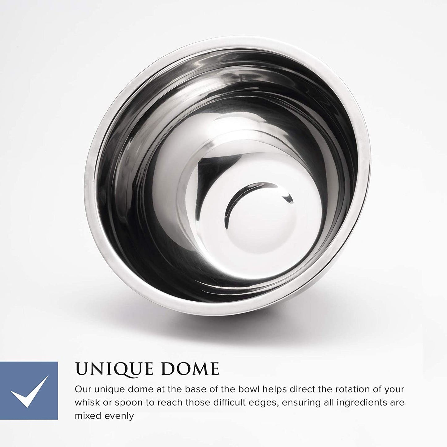 6Pcs Stainless Steel Bowls Set