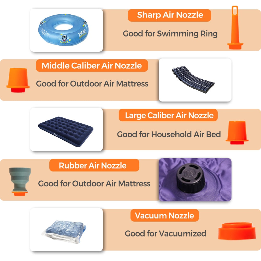 Portable Mini Air Pump for Hiking
