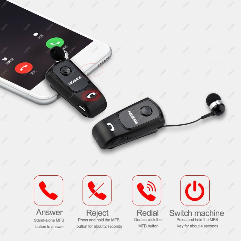 F920 Wireless Earphone Bluetooth Headset