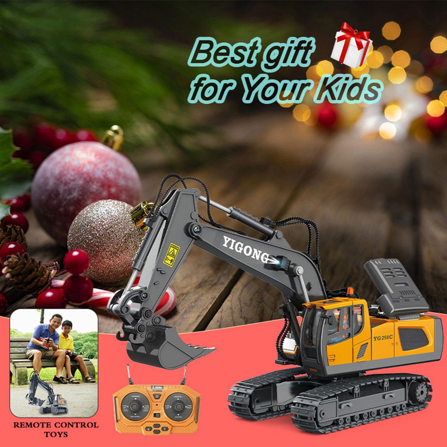 1:20 RC Excavator Remote Control Vehicle