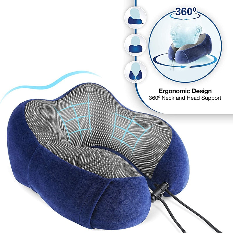 U-Shaped Memory Foam Neck Pillow