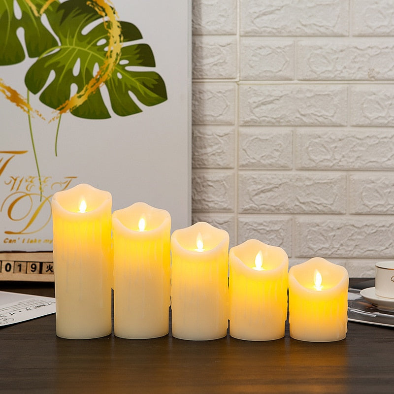 LED Tearing Swing Candle