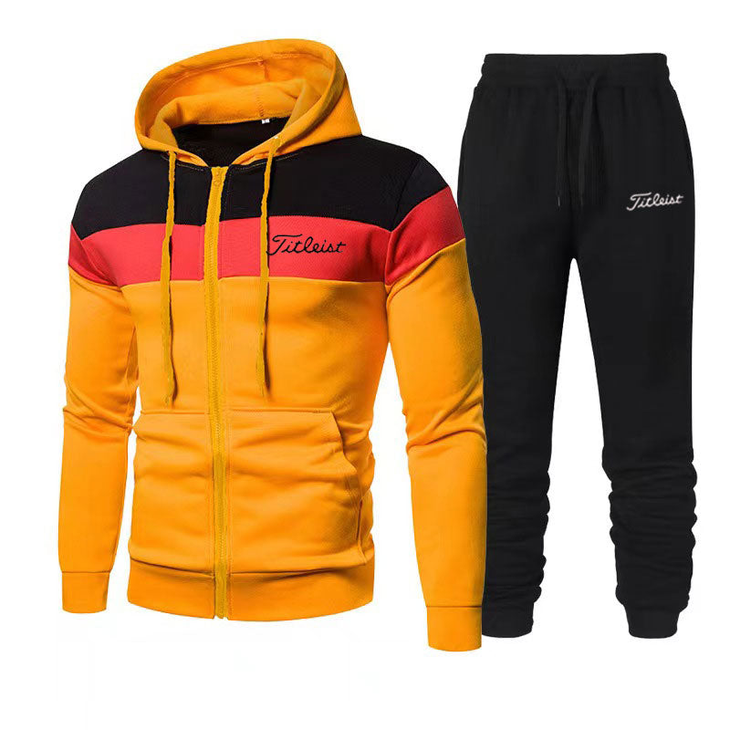 Men's Sets Fashion Brand Sports Hoodie