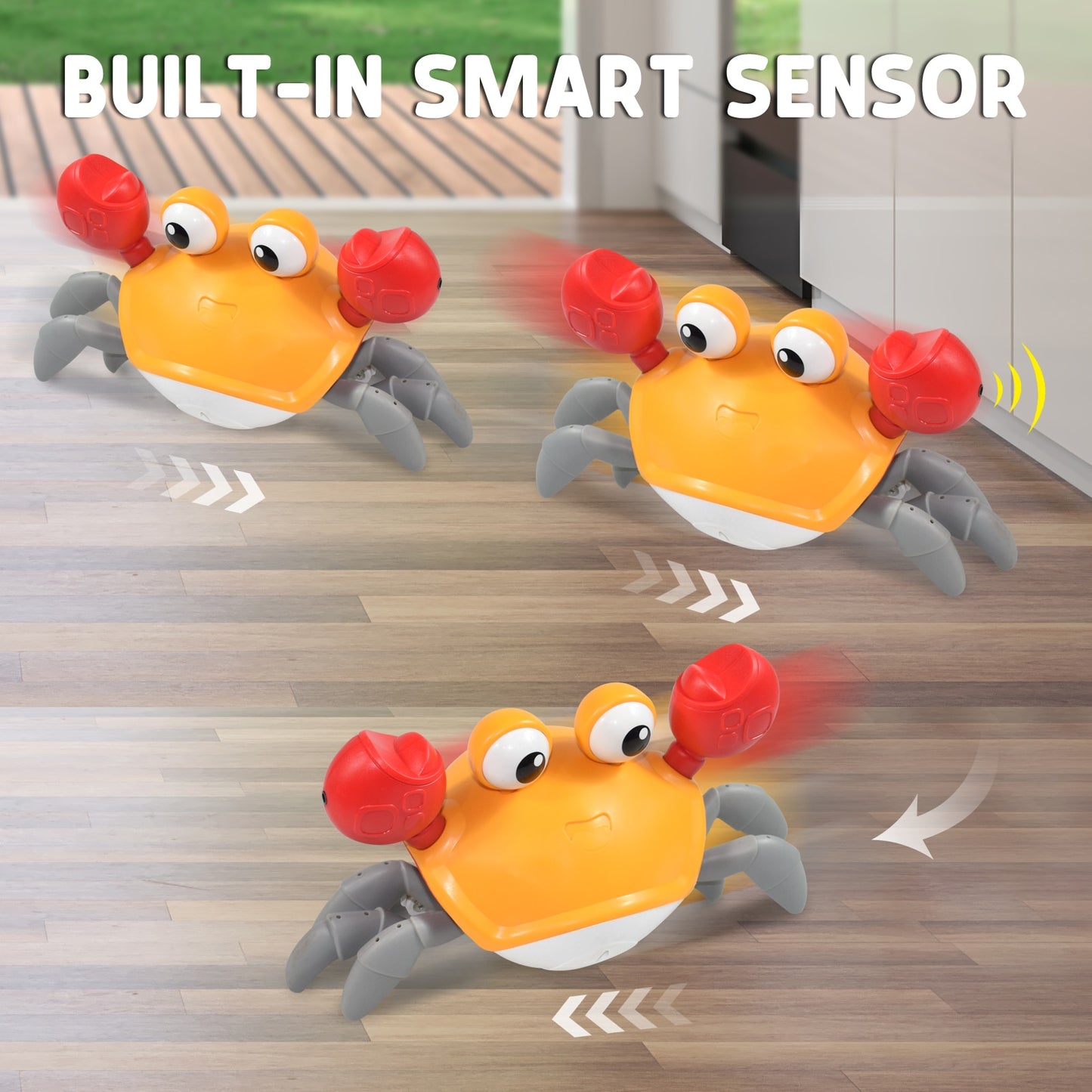 Escape Crab and Octopus Crawling Toy