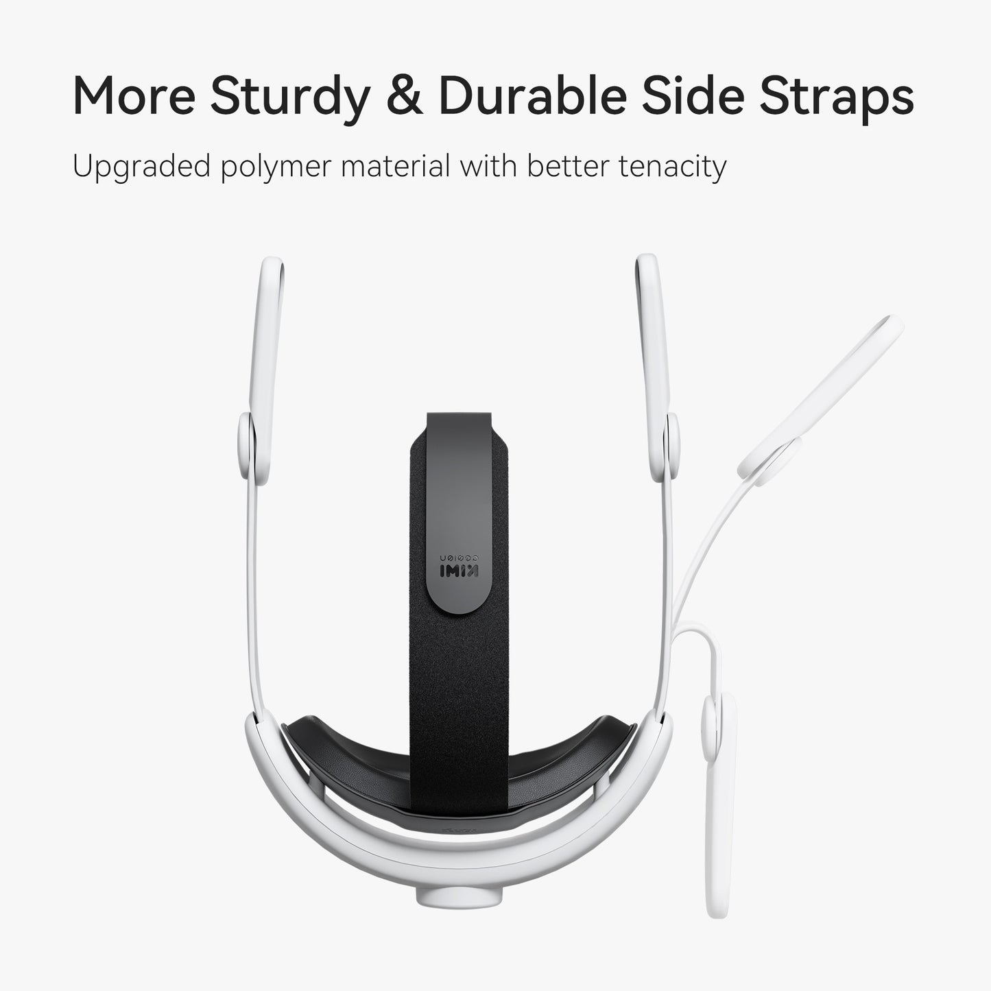 Comfort adjustable head strap