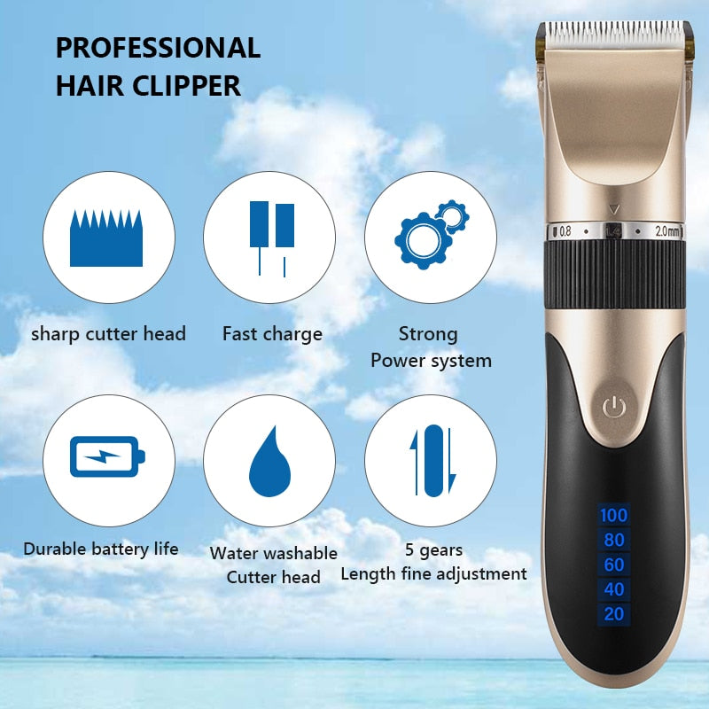 Professional Hair Clipper Men