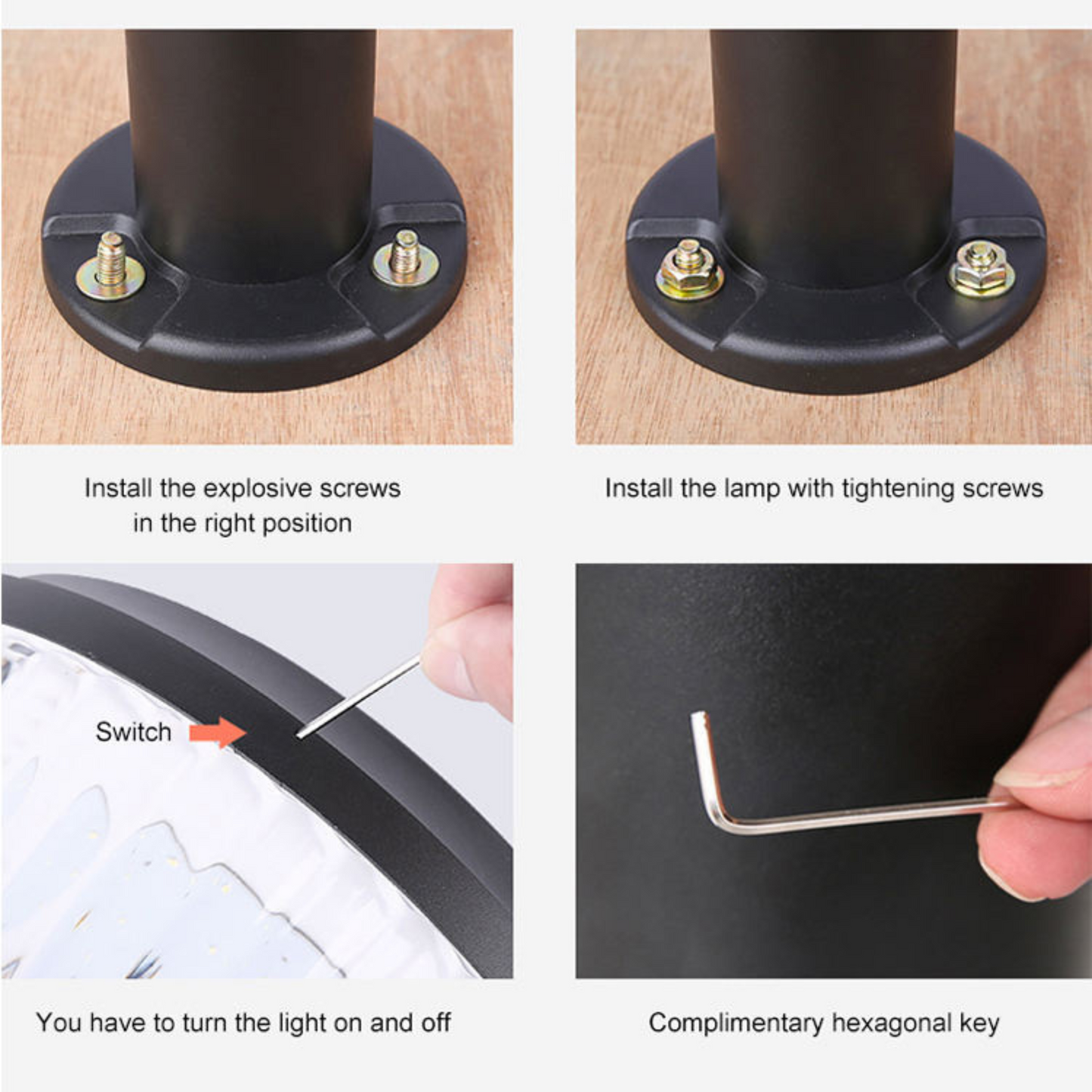 New Arrival Waterproof Fence Lamp