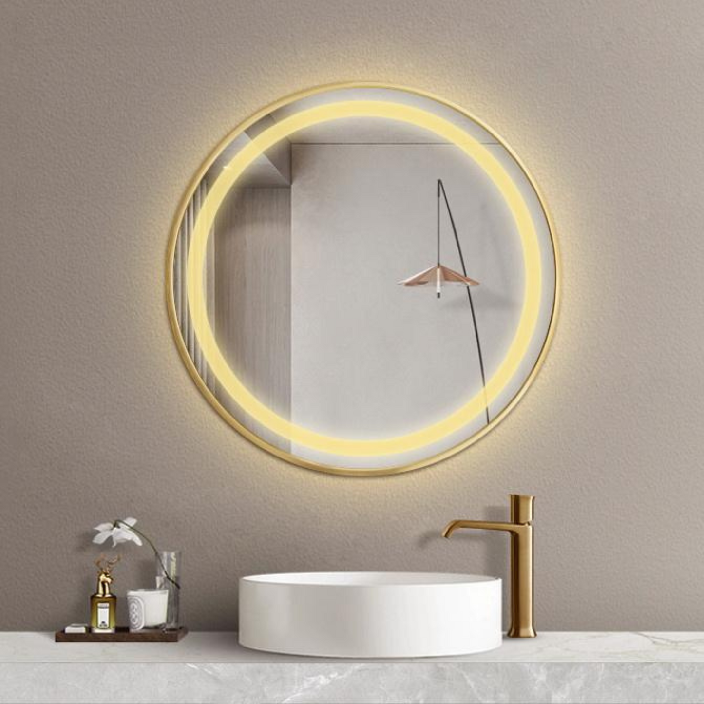 New Design Simple Round Wall Mirror