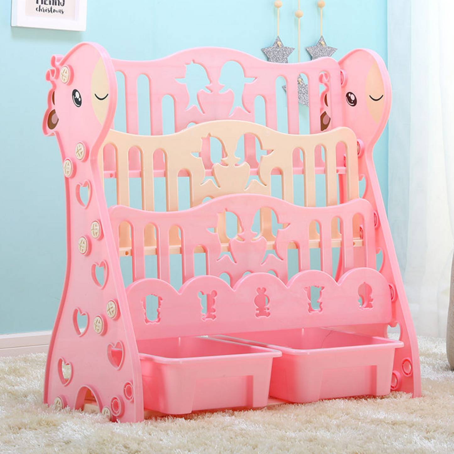 Cute Giraffe Plastic Toy for Babies