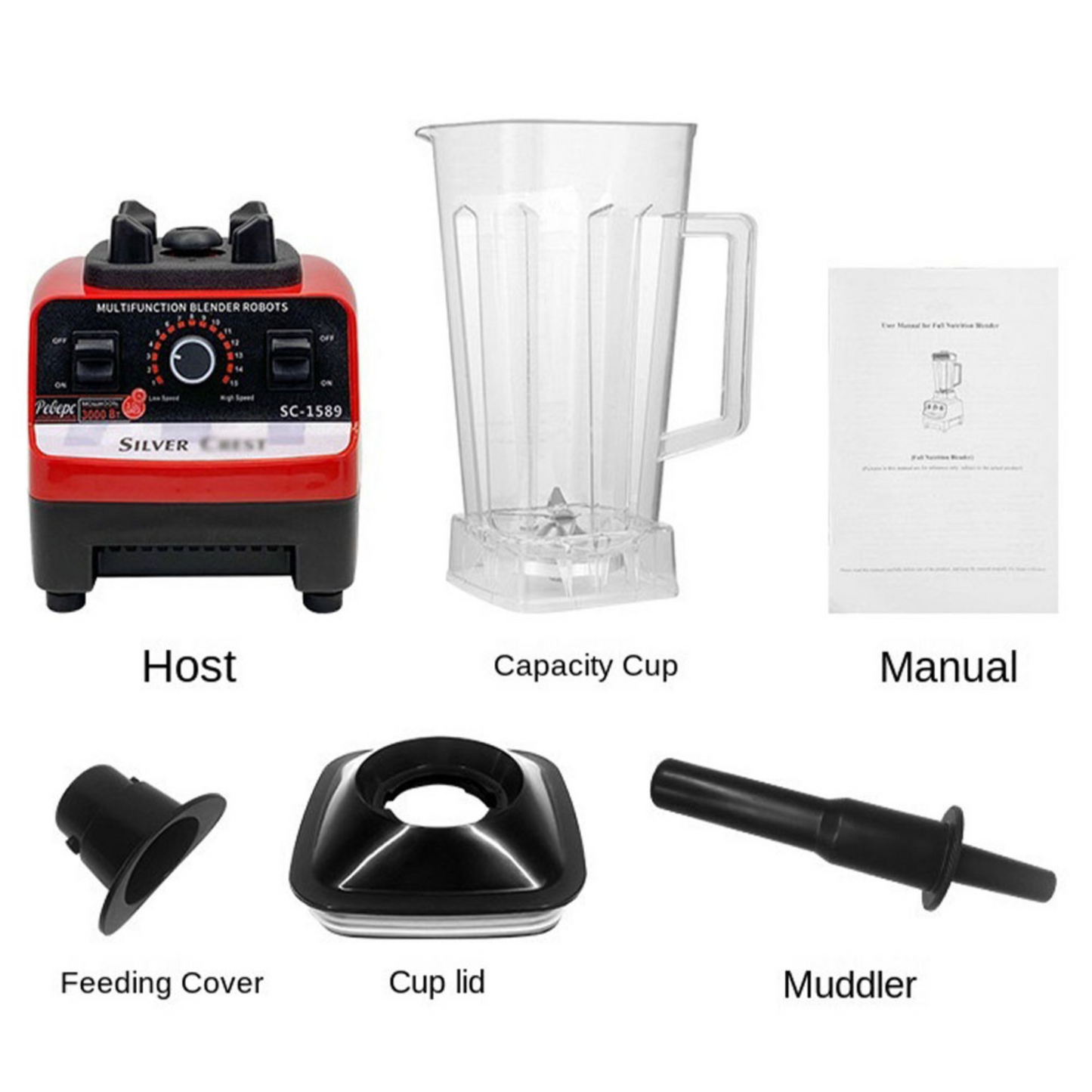 Heavy Duty Commercial Juicer Blender