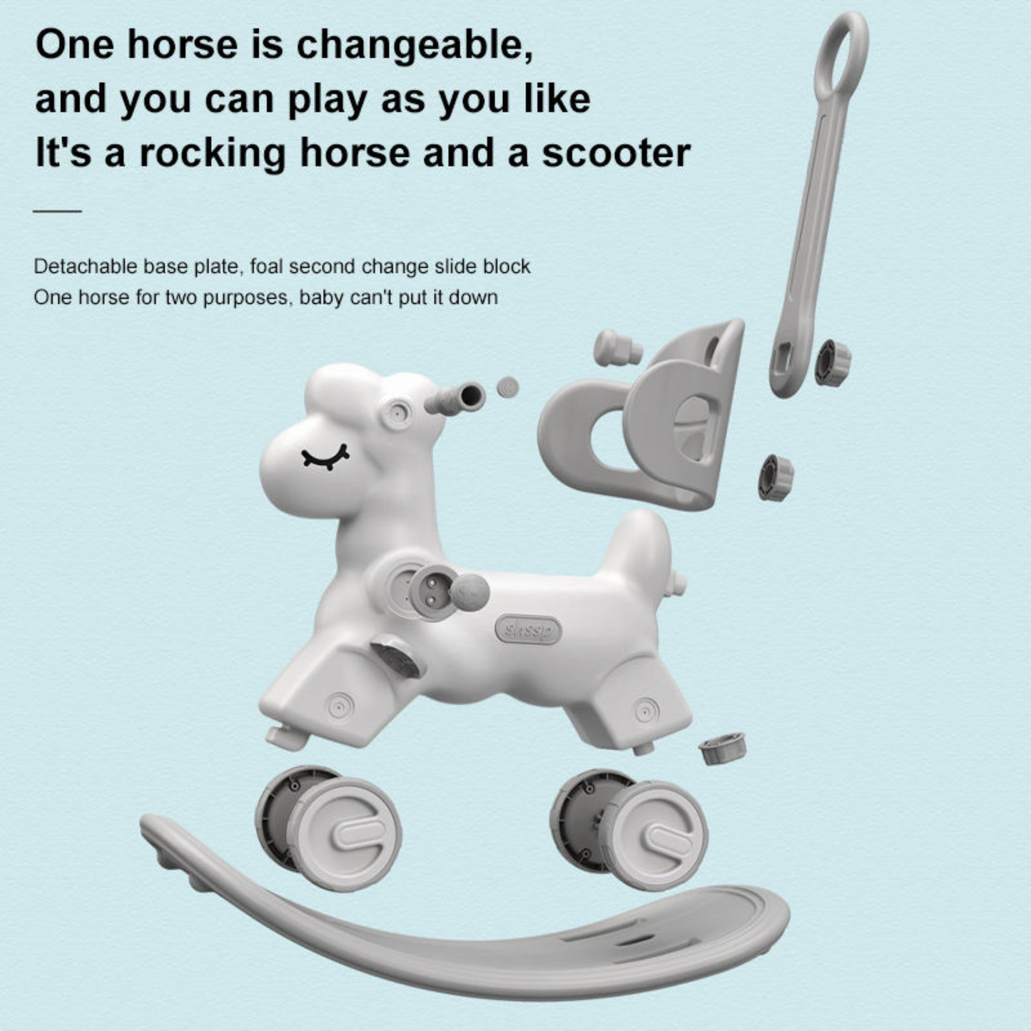 Multipurpose Toddler Riding Horse Toy
