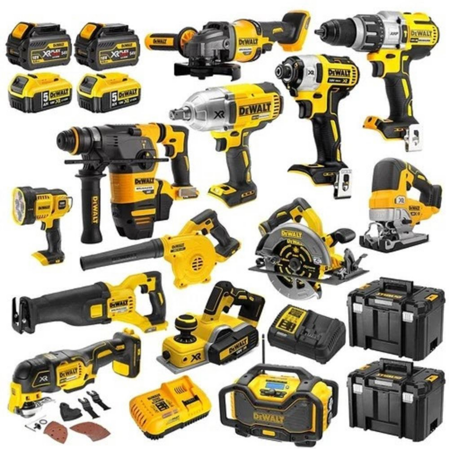 15-Tool Lithium Ion Cordless Combo Kit