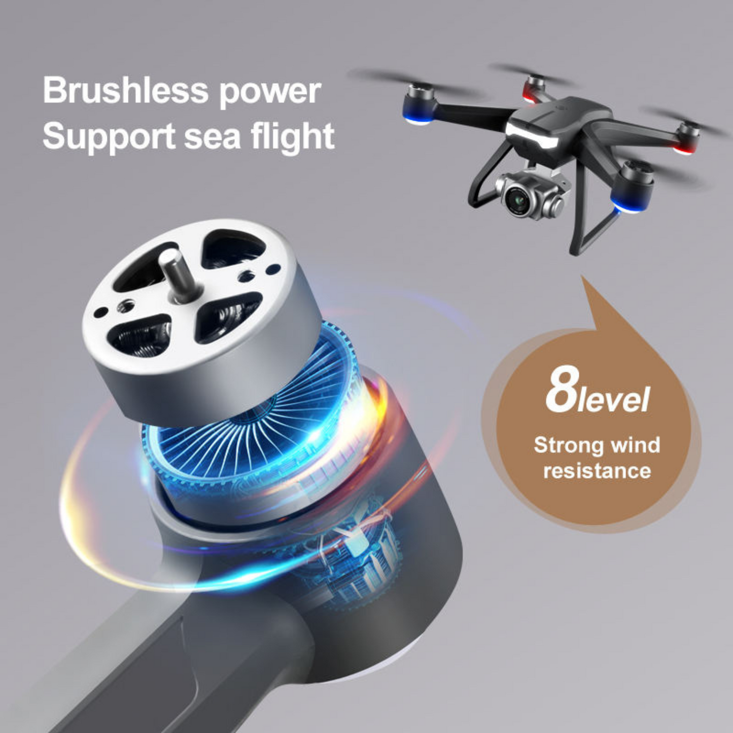 4K GPS Drone WiFi FPV Dual Camera