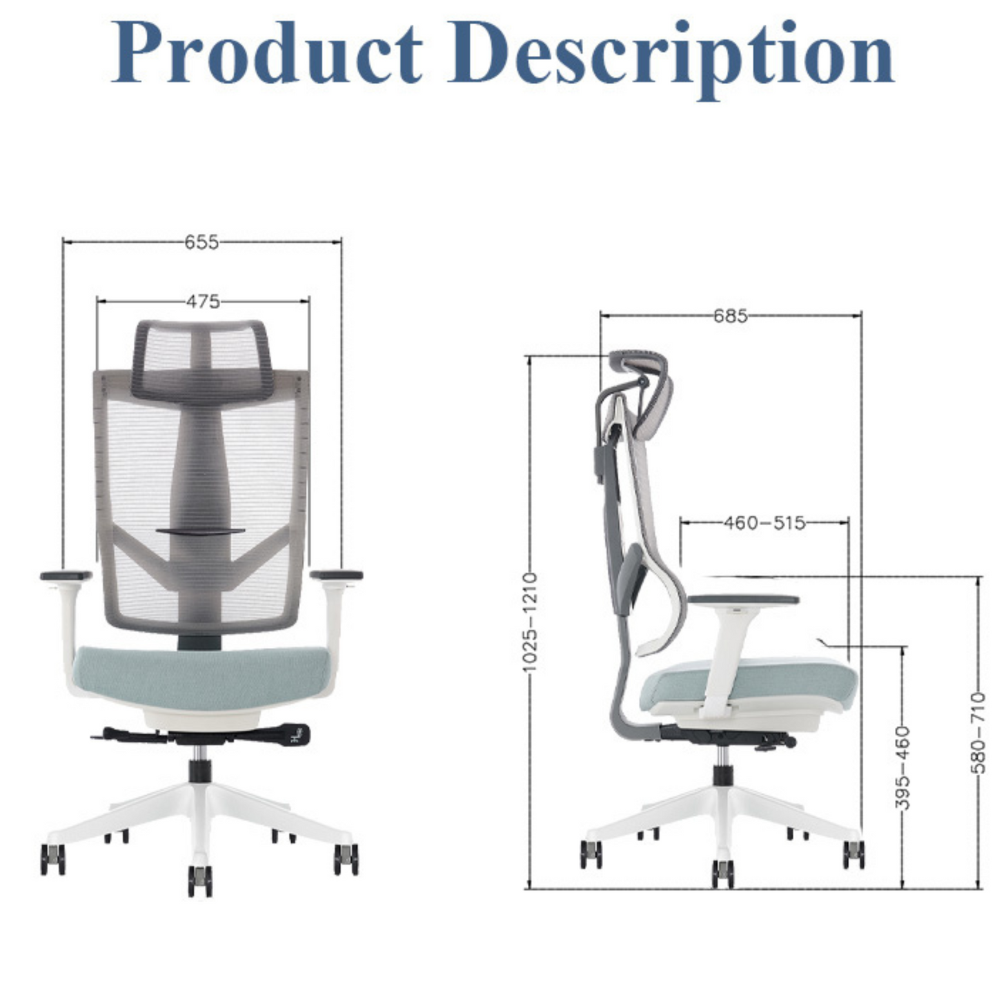 Swivel Executive Ergonomic Chair