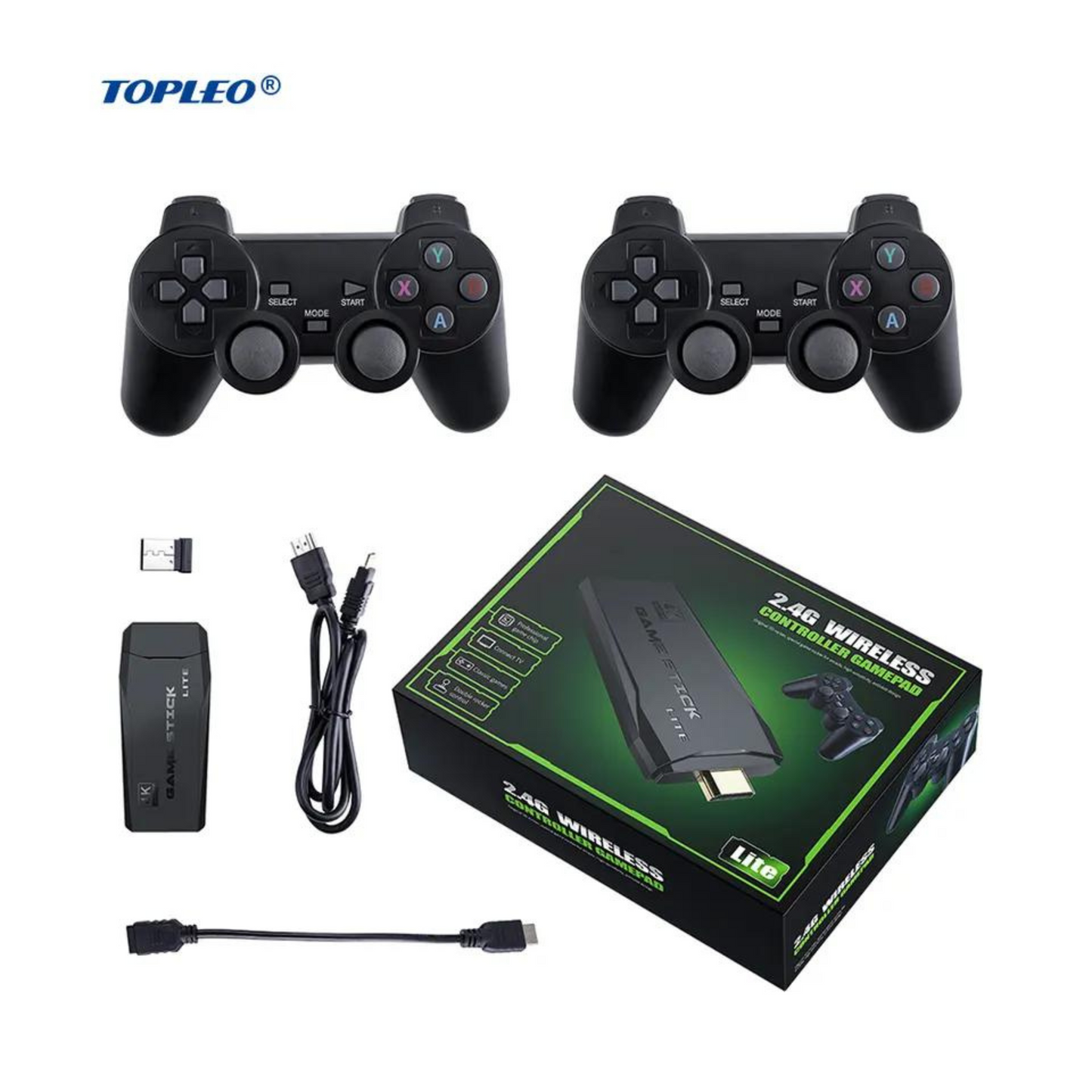 Topleo mini tv game console