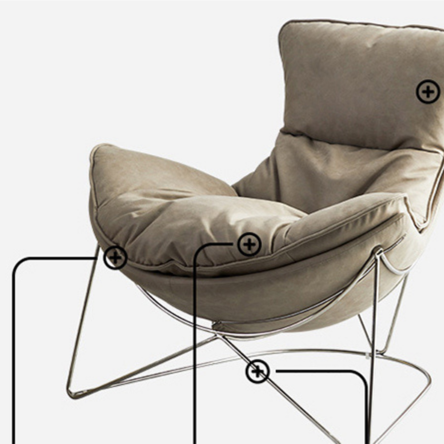 Comfortable Accent Sofa Chair