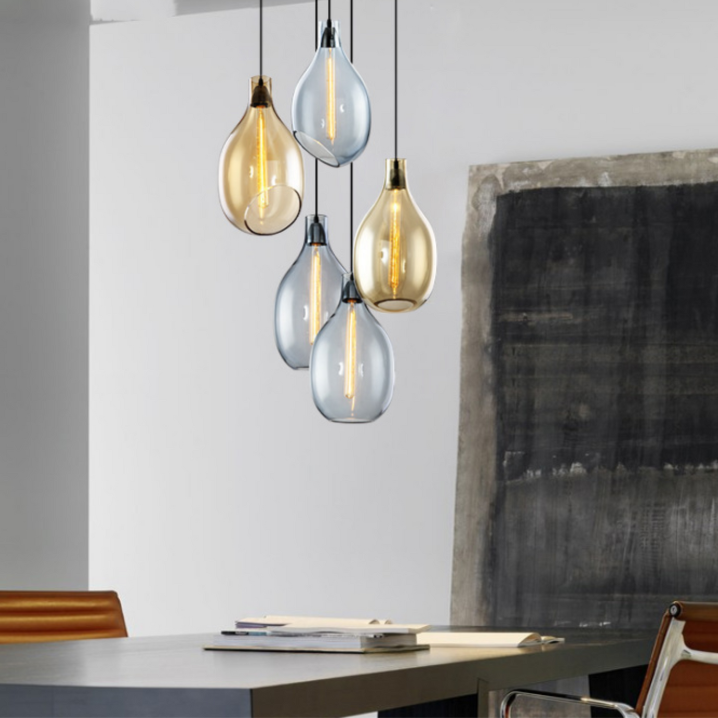 Nordic Glass Led Pendant Light