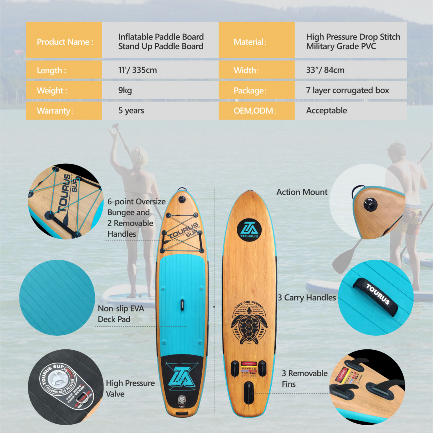 Inflatable Stand Up Paddle Board