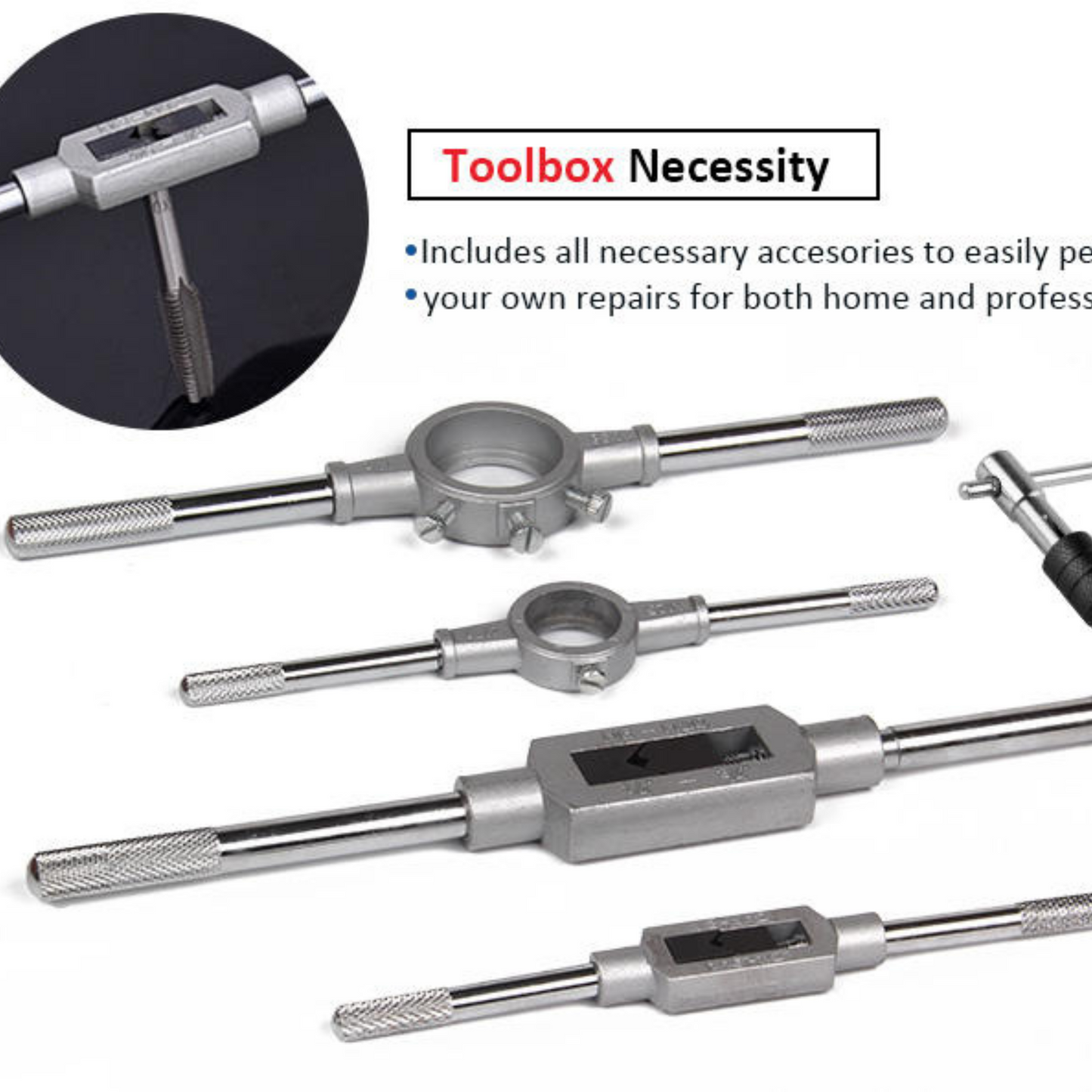 Get the Job Done Right with Our 110 Pcs Tap Die Set