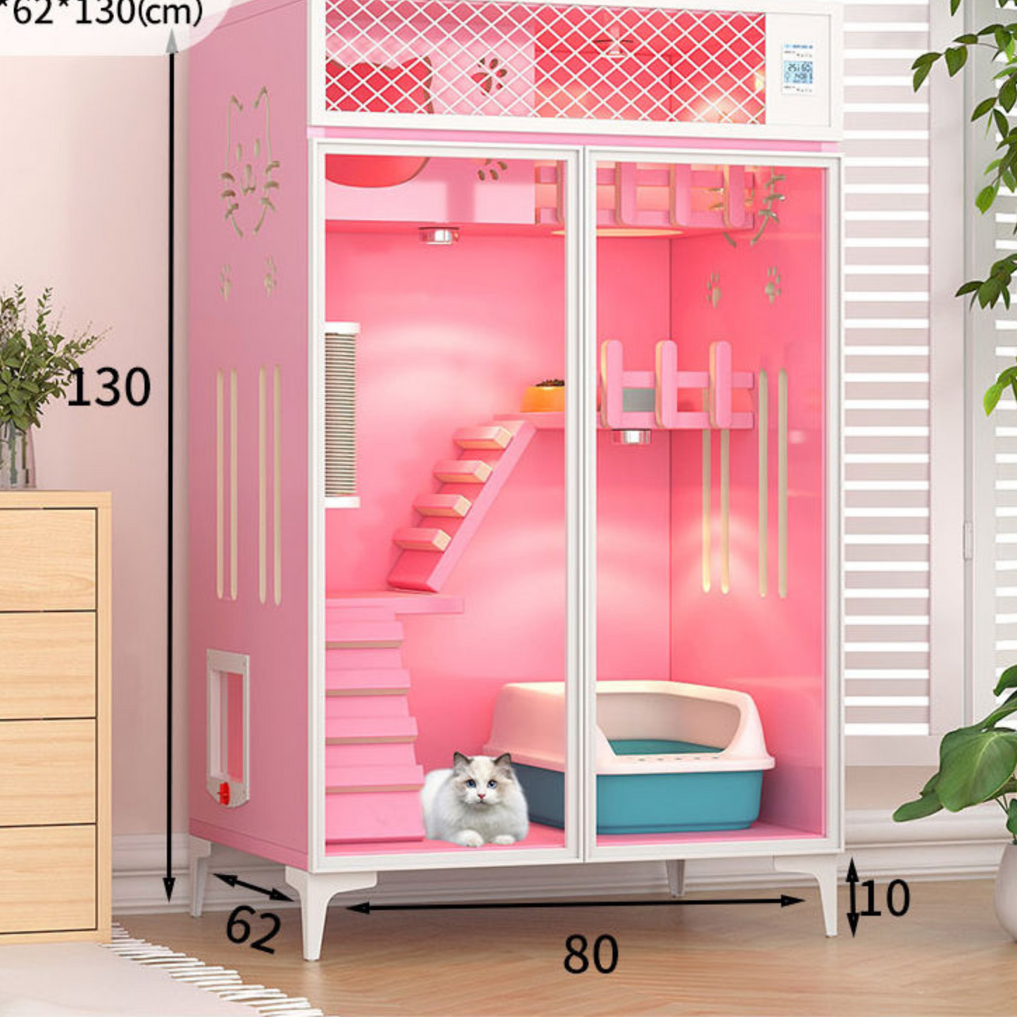 Handcrafted Nest Bed Pet Cage