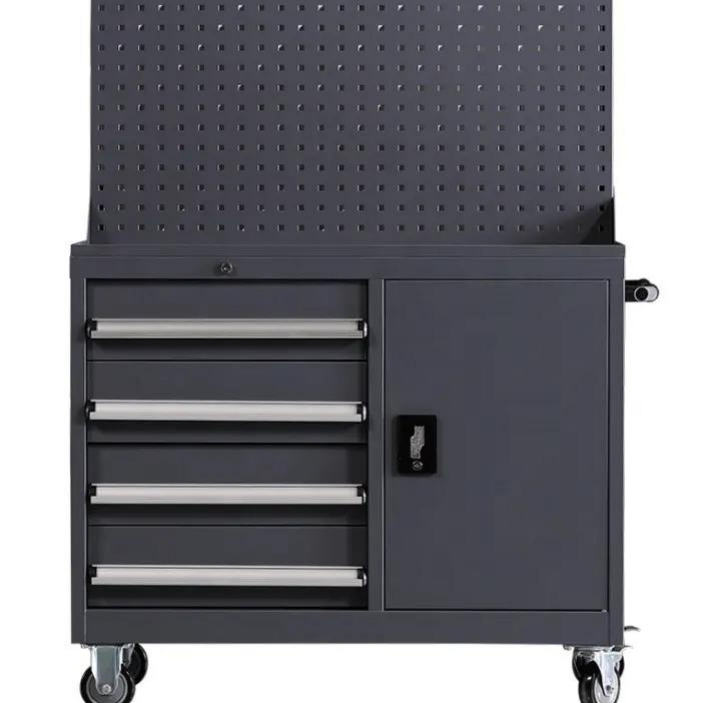 7 drawer movable metal tool cabinet