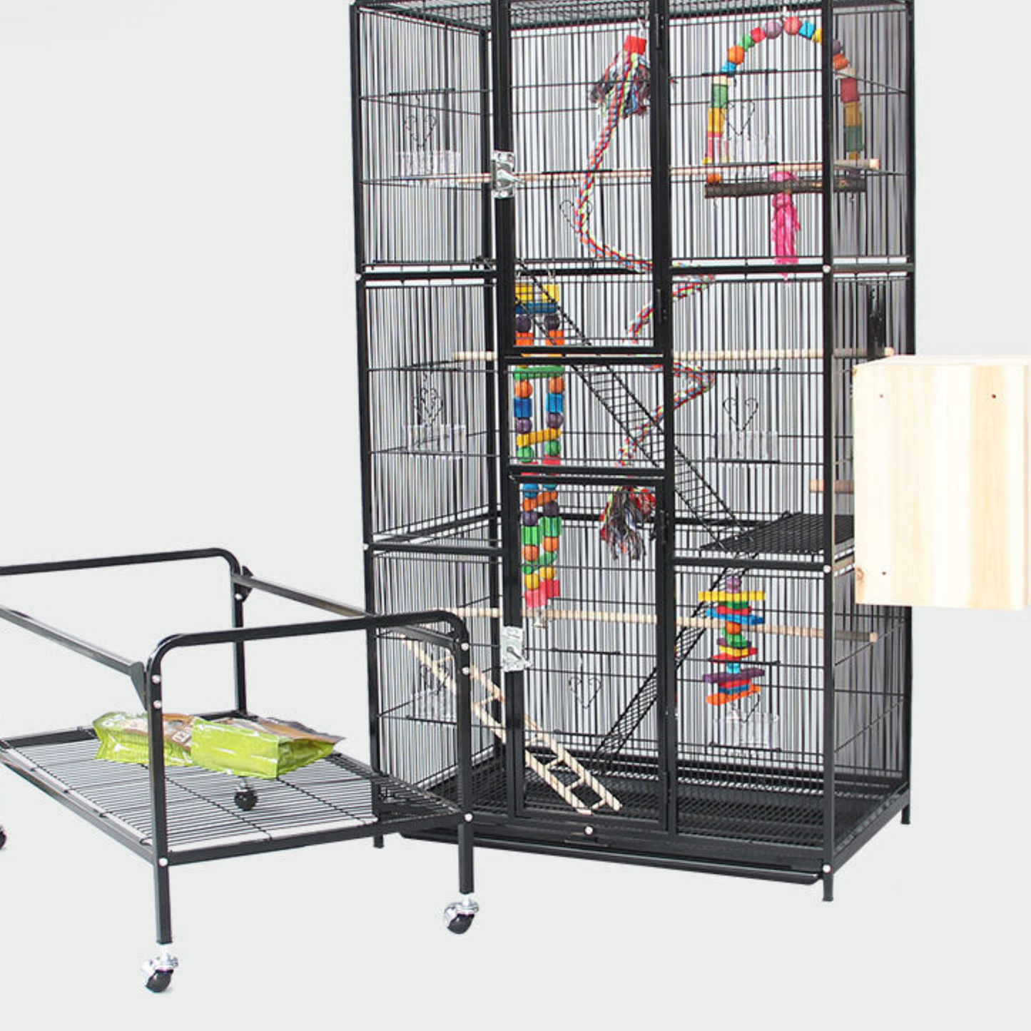 Heavy-Duty Iron Wire Pet Cage