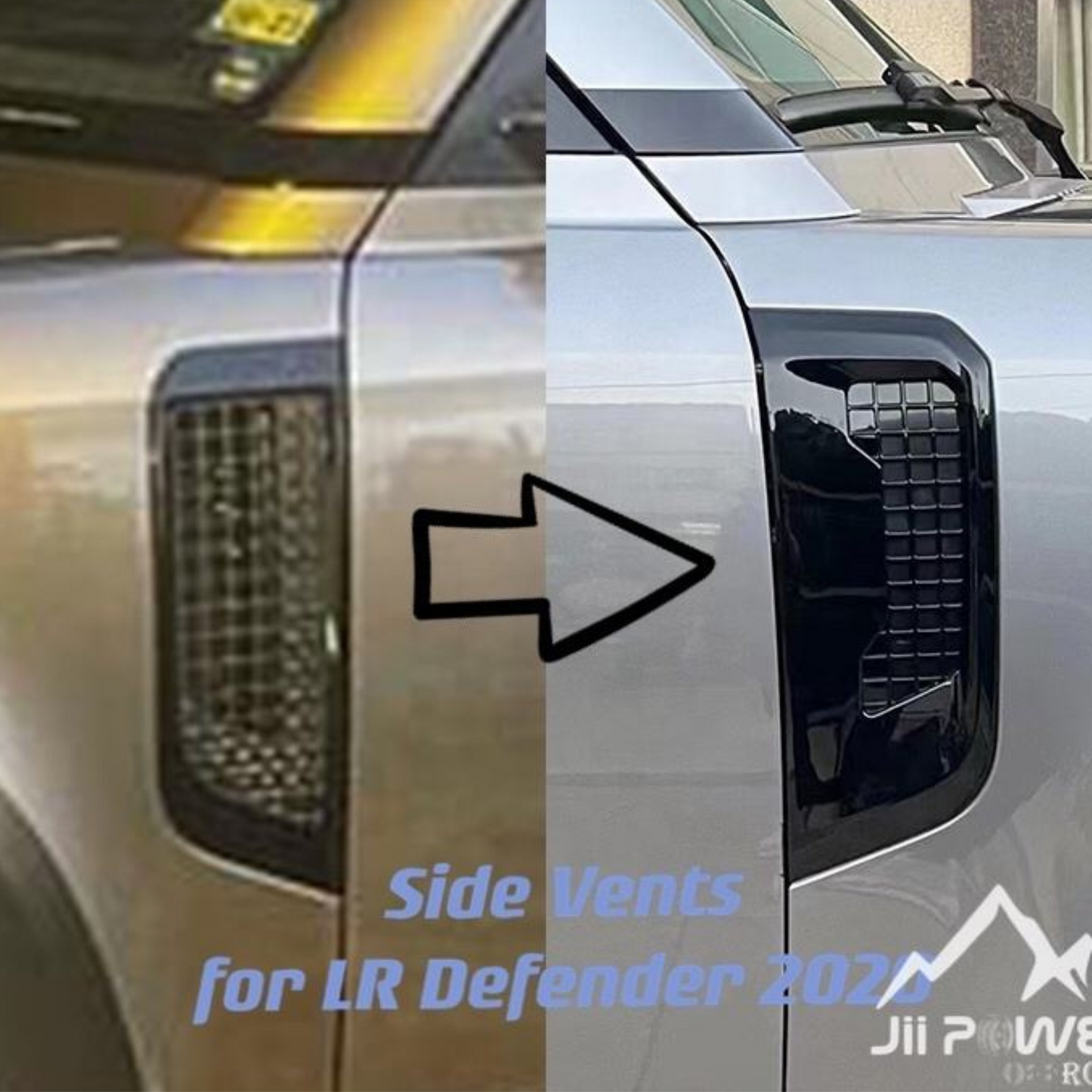 Fender Side Vents Inserts for Land Rover Defender