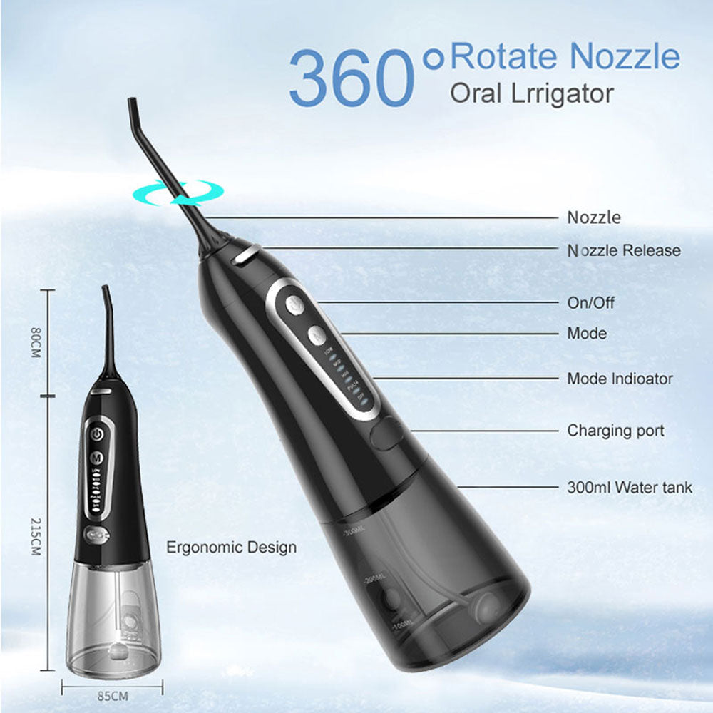 Rechargeable 5-Mode Oral Irrigator
