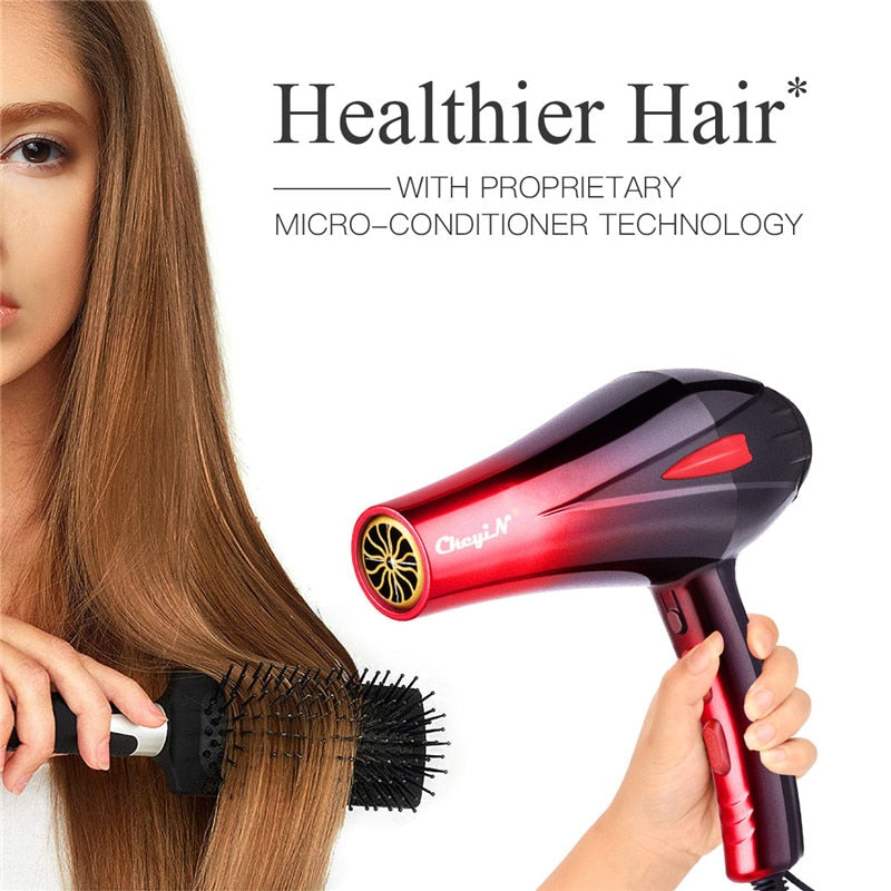 Efficient drying with our 4000W hair dryer