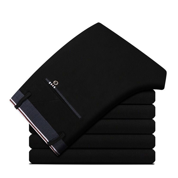 Elastic and Wrinkle Resistant Trousers