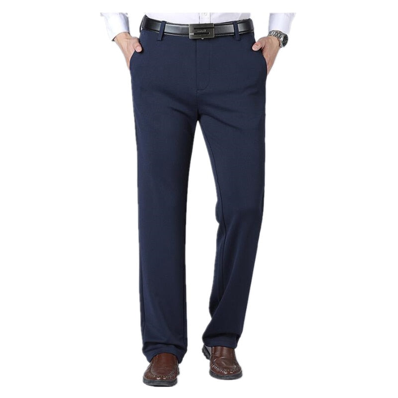 Thick Straight Work Trousers for Men