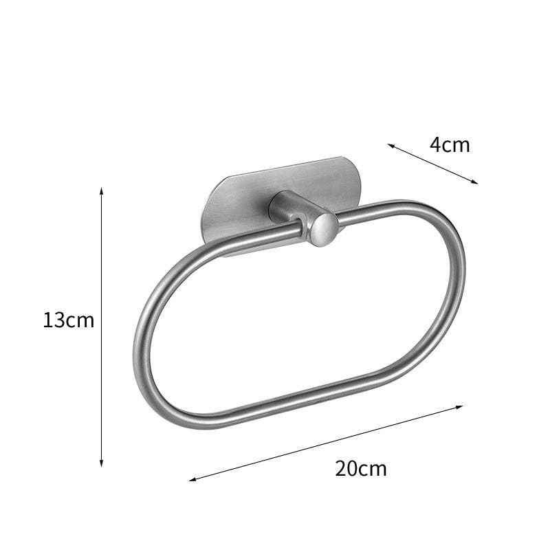 No-Drill Towel Bar