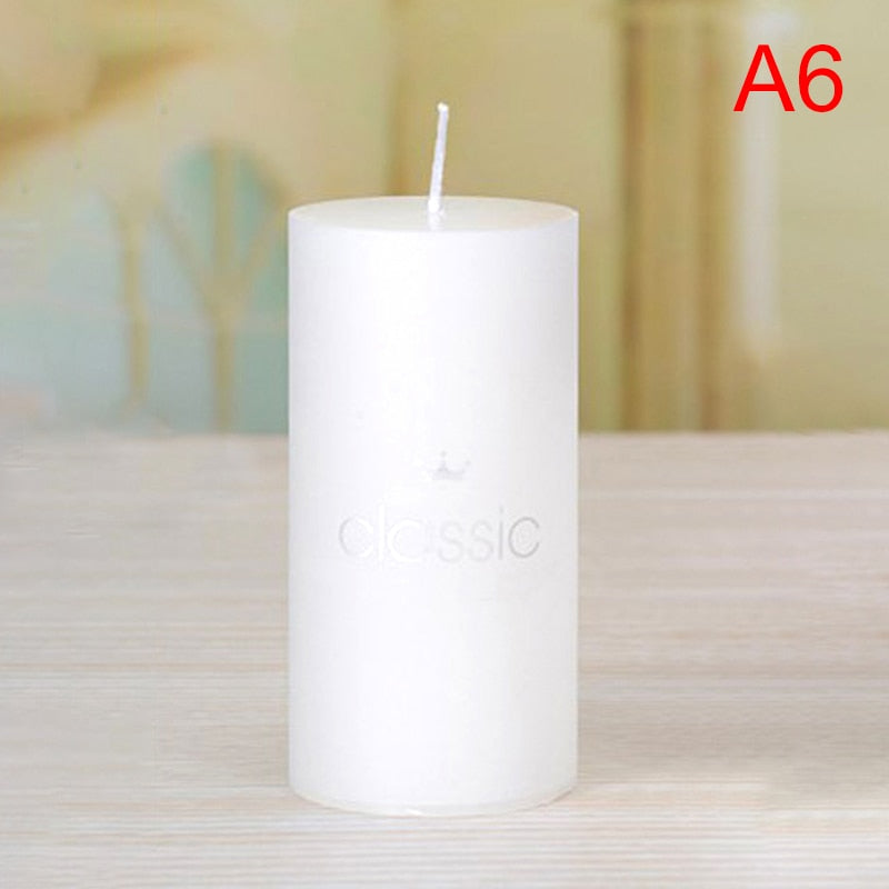 Fragrant Column Wax Candle
