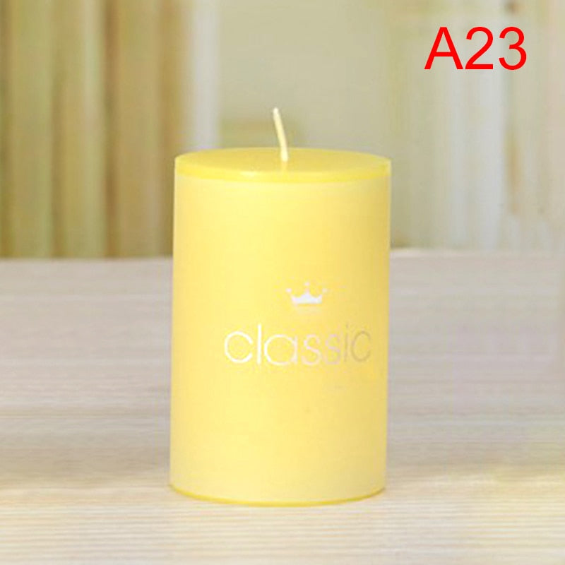 Fragrant Column Wax Candle