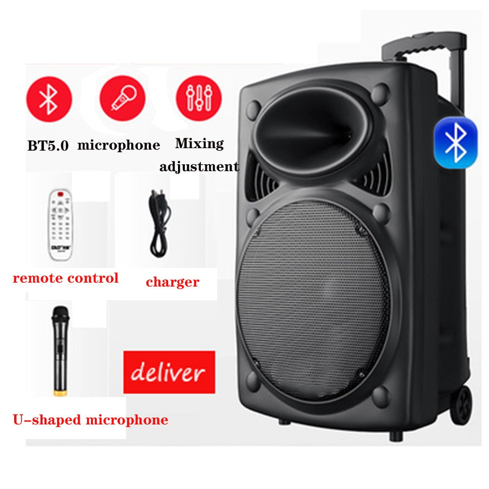 150W 15 Inch Karaoke Speaker
