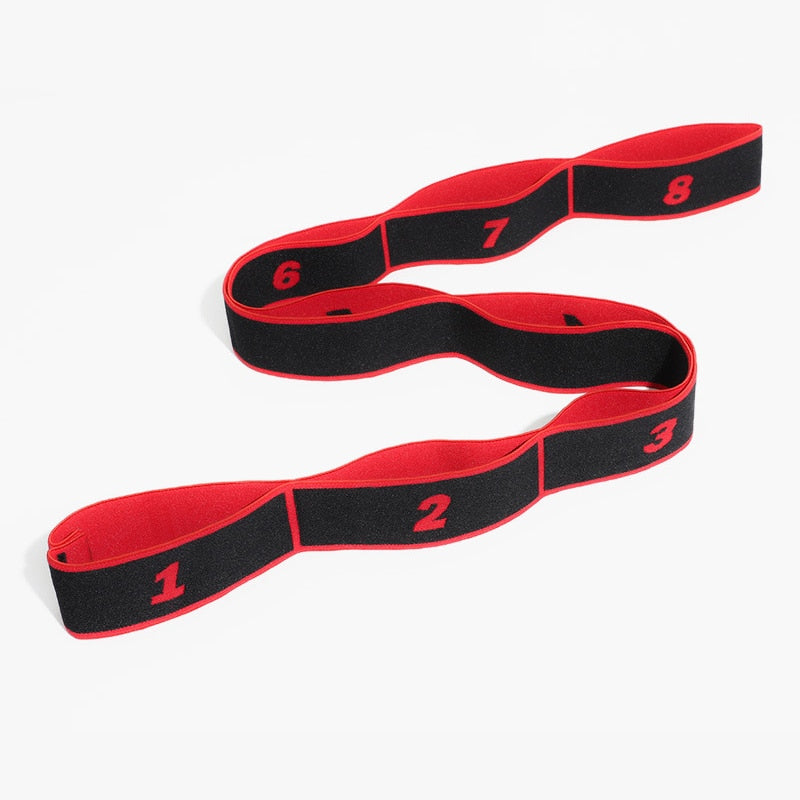 Yoga Pull Strap Belt Polyester Latex Elastic Latin
