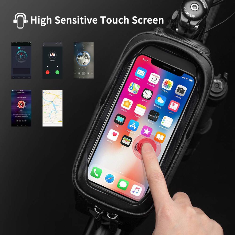 ROCKBROS Waterproof Touch Screen Bicycle Bag
