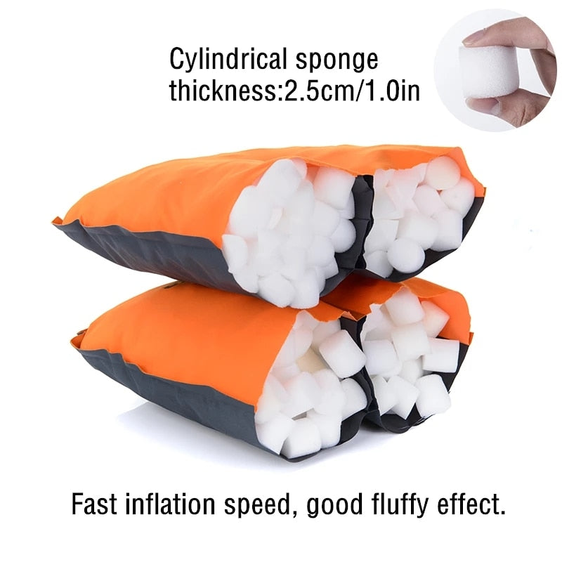 New Self-Inflating Pillow
