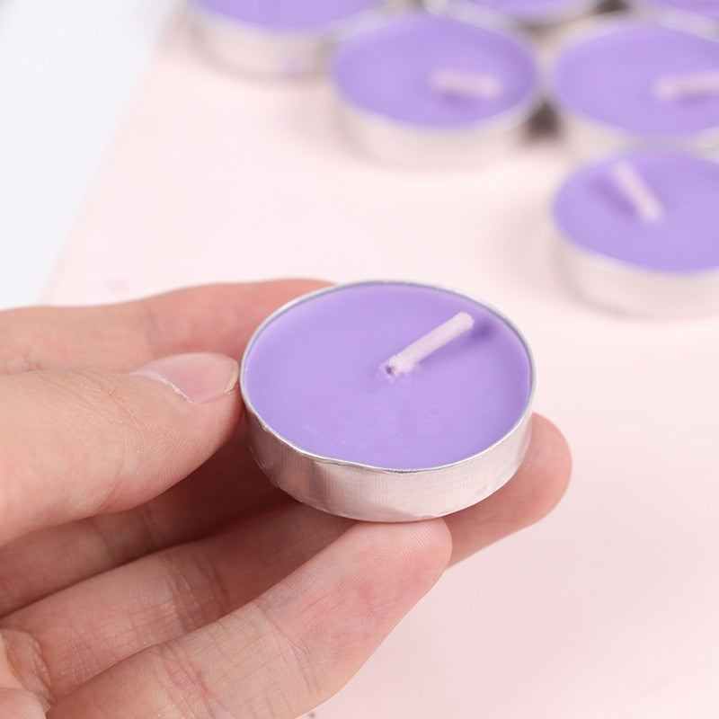 10-Piece Aromatherapy Tea Wax Candle Set