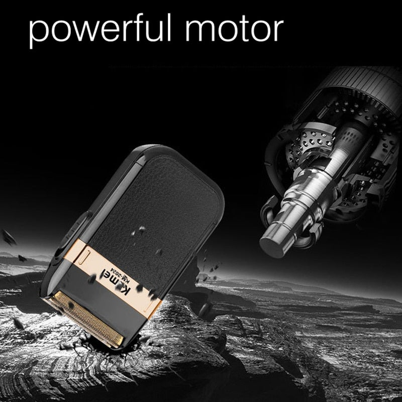 Original Kemei Rechargeable Shaver for Men