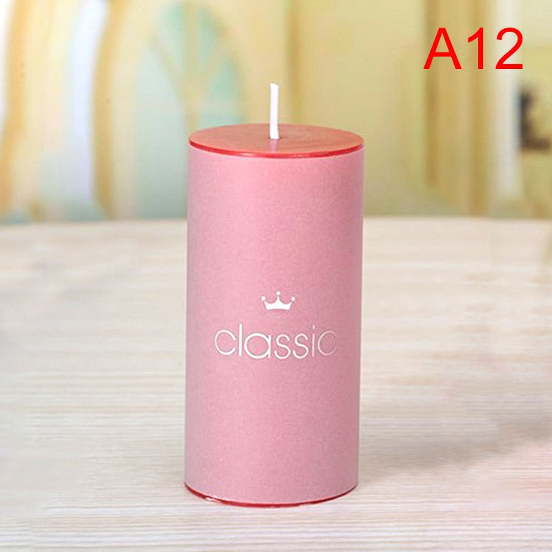 Fragrant Column Wax Candle