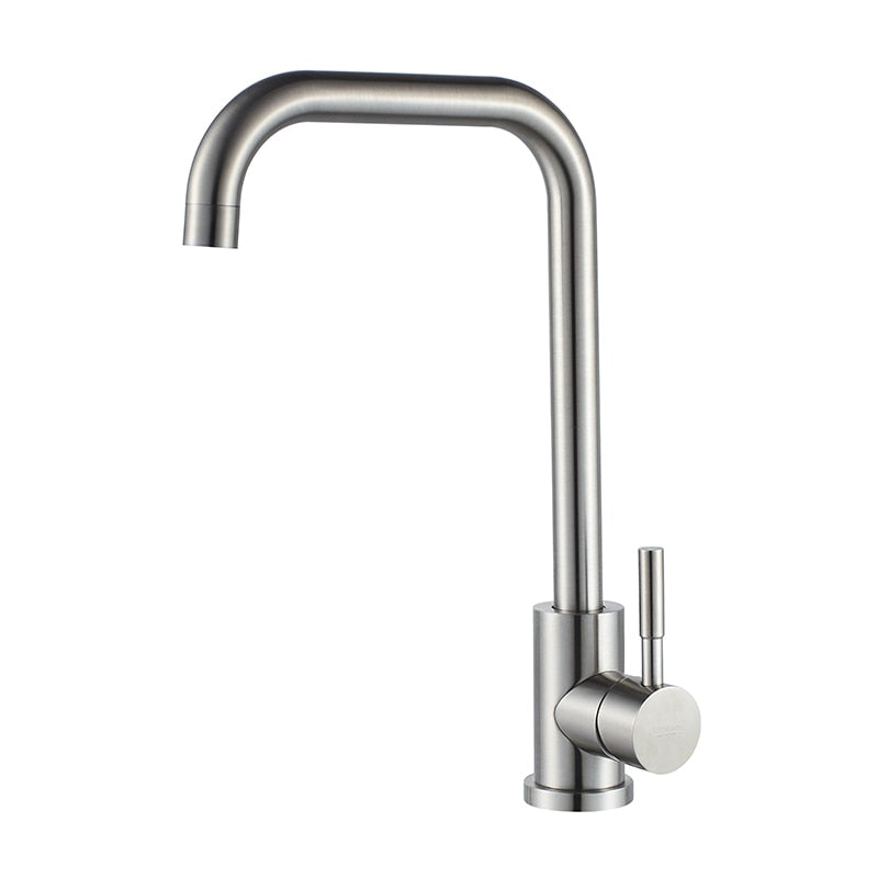 LEDEME Stainless Steel Single Handle Faucet