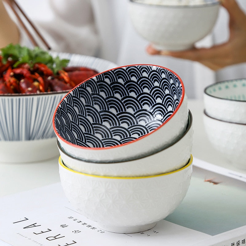 4.5-Inch Ceramic Rice Bowl