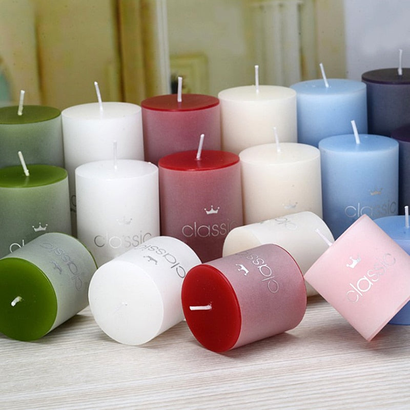 Fragrant Column Wax Candle