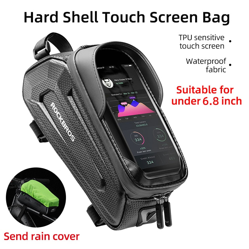 ROCKBROS Waterproof Touch Screen Bicycle Bag